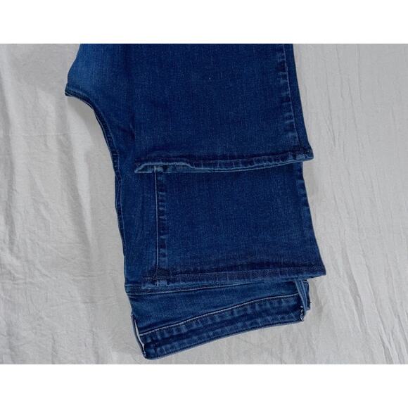 NYDJ Lift/Tuck Barbara Bootcut Stretch Denim Jeans. Dark Wash, Women's 14S. GUC! - Picture 3 of 9